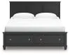 Ashley Furniture B687B19 Ashley Furniture B687B19 Lanolee - King Panel Storage Bed - Black