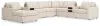 Ashley Furniture 92103S47 Ashley Furniture 92103S47 Modmax - 8-Piece Sectional With Laf Corner Chaise And Audio Consoles - Oyster