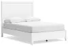 Ashley Furniture B427/31/36/87/83 Ashley Furniture B427/31/36/87/83 Binterglen - 4 Pc. - Dresser, Mirror, Full Panel Bed - White