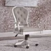 Liberty Furniture 244-HO197 Magnolia Manor - Jr Executive Desk Chair - Antique White