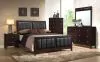CoasterEveryday 202091KE-S4 Carlton - 4 Piece Eastern King Bedroom Set - Cappuccino