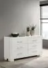 CoasterEssence 202993 Jessica - 6-Drawer Dresser - Cream White
