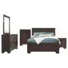 CoasterEveryday 204391KW-S5 Kauffman - 5 Piece California King Bedroom Set - Dark Cocoa
