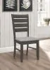 CoasterEveryday 102722GRY Dalila - Wood Dining Side Chair (Set of 2) - Dark Gray