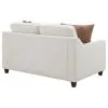 CoasterElevations 552062 Christine - Upholstered Sloped Arm Loveseat - Beige