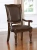 Furniture of America CM3350AC-2PK Alpena - Arm Chair (Set of 2) - Brown Cherry / Espresso
