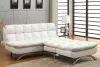 Furniture of America CM2906WH Aristo - Futon Sofa - White