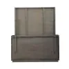 Liberty Furniture 732-BR-DM Cascade Falls - Dresser & Mirror - Satin Espresso