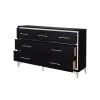 New Classic B1891-050 Ava - 7 Drawer Dresser - Ebony