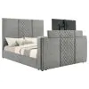 Coaster Fine Furniture 315994KEB1 Tara - Eastern King Headboard , Box 1 of 3 - Gray
