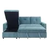 New Classic 27-U1820-2NP Greer - 2 Pieces LAF Sofa/Chaise - Green