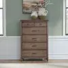 Liberty Furniture 866-BR41 Hickory Grove - 6 Drawer Chest - Heirloom Brown