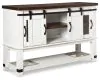 Ashley Furniture D546-60 Valebeck - Dining Room Server - White / Brown
