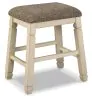 Ashley Furniture D647-024 Bolanburg - Upholstered Stool (Set of 2) - Beige