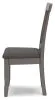 Ashley Furniture D194-01 Shullden - Dining Room Side Chair (Set of 2) - Gray