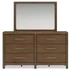 Ashley Furniture B974B1 Cabalynn - Dresser And Mirror - Light Brown