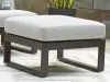 Ashley Furniture P490-814 Beachloft - Ottoman With Cushion - Black / Gray