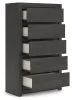 Ashley Furniture PCB3370-46 Fraluna - Five Drawer Chest - Charcoal