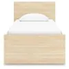 Ashley Furniture EB9632B10 Ashley Furniture EB9632B10 Onita - Twin Panel Platform Bed With 1 Side Storage - Natural