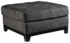 Ashley Furniture 6762208 Reidshire - Oversized Accent Ottoman - Steel