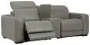 Ashley Furniture U94202S3 Ashley Furniture U94202S3 Correze - Power Loveseat With Console 3 Pc Sectional - Gray