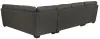 Jackson Furniture Industries 5473/72/30/75-58 Jackson Furniture Industries 5473/72/30/75-58 Crawford - 3 Piece Sectional With LSF Chaise And 10 Included Accent Pillows - Dark Gray