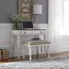 Liberty Furniture 244-AT-VN Magnolia Manor - 2 Piece Vanity Set - Antique White