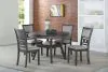 New Classic S1701-BS-GRY New Classic S1701-BS-GRY Gia - Swivel Barstool - Gray