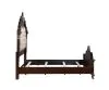 New Classic 00-532-300 New Classic 00-532-300 Constantine - 5/0 Queen Bed - Dark Brown