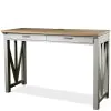 Riverside Furniture 12133 Osborne - Nesting Desk - Timeless Oak / Gray Skies