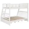 CoasterEssence 460180 Ashton - 2-Drawer Wood Twin Over Full Bunk Bed - White