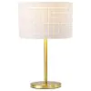 Coaster Fine Furniture 920304 Ramiro - Drum Shade Metal Bedside Table Lamp - Gold