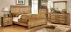 Furniture of America CM7449M Pioneer - Mirror - Weathered Elm