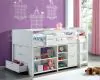 Furniture of America CM-BK967T Abigail - Twin Size Loft Bed - White