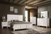 New Classic 00-677W-36N New Classic 00-677W-36N Andover - 5/0 Queen 6 Piece Bedroom Set (Bed, Dresser, Mirror, Chest, 2 Nightstands) - White