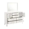 New Classic 00-677W-DM New Classic 00-677W-DM Andover - Dresser & Mirror - White