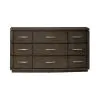 Liberty Furniture 732-BR31 Cascade Falls - 9 Drawer Dresser - Satin Espresso