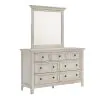 Intercon SM-BR-4307-RWH-C San Mateo Youth - Dresser - Rustic White