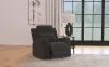 Coaster Fine Furniture 610286 Brentwood - Upholstered Recliner Chair - Dark Charcoal