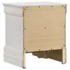 Coaster Fine Furniture 202441KE-S5 Louis Philippe - 5 Piece Eastern King Bedroom Set - White