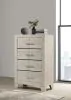 Coaster Fine Furniture 225065 Trenton - 4-Drawer Bedroom Chest Of Drawers - Rustic Cream