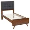 Coaster Fine Furniture 205131T-S5 Robyn - 5 Piece Twin Bedroom Set - Dark Walnut