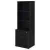 Coaster Fine Furniture 802703-S3 Westpark - 3 Piece Wall Unit Bookcase Set With USB - Black