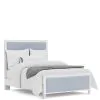 Riverside Furniture 30798-30797-30779 Riverside Furniture 30798-30797-30779 Rosalie - Full Upholstered Bed - Blue / White