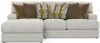 Jackson Furniture Industries 2240/75/42-26 Jackson Furniture Industries 2240/75/42-26 Tori - 2 Piece Sofa Chaise With Comfort Coil Seating And 6 Accent Pillows Included (Left Side Facing Chaise) - Birch
