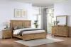 New Classic 00-B3907-24N New Classic 00-B3907-24N Sunstone - 6/0 Western King 4 Piece Bedroom Set (Bed, Dresser, Mirror, Nightstand) - Natural