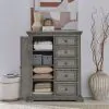 Liberty Furniture 361G-BR42 Liberty Furniture 361G-BR42 Big Valley - Door Chest - Graystone