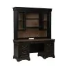 Liberty Furniture 532-HO-CHS Meritage - Credenza & Hutch - Aged Charcoal
