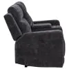Coaster Fine Furniture 610155P Kennett - Chenille Upholstered Power Reclining Loveseat - Dark Gray
