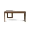 Riverside Furniture 93032 Westwood - Corner Desk - Whiskey Oak